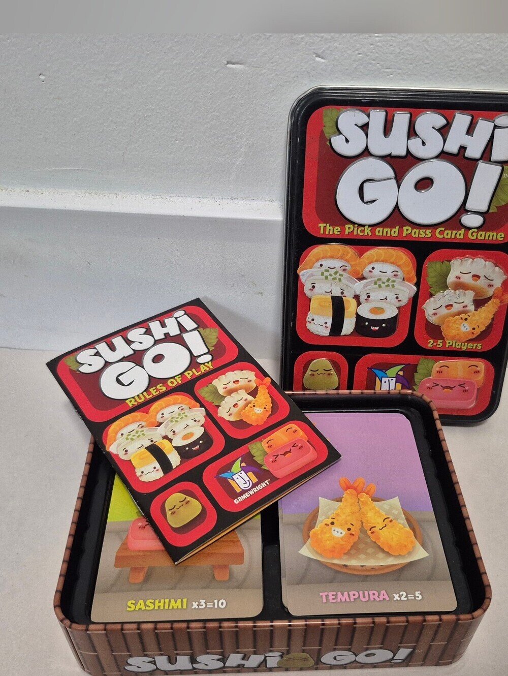 Sushi Go Hard Tin Version Complete